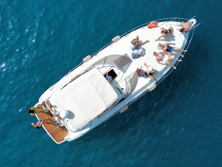 Cranchi Zaffiro 34 charter bareboat or skippered in  Salerno