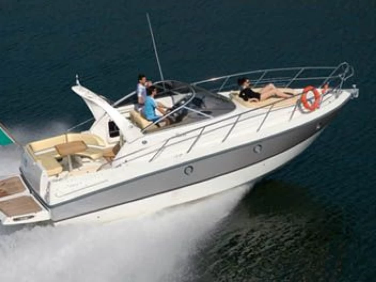 Cranchi Zaffiro 32 charter bareboat or skippered in  Puntone