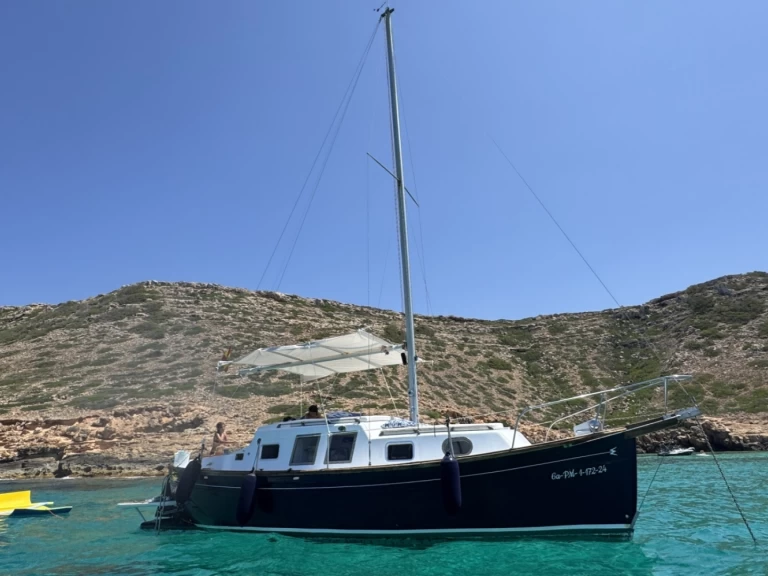 Yacht hire Palma de Mallorca cheap Delfin 28