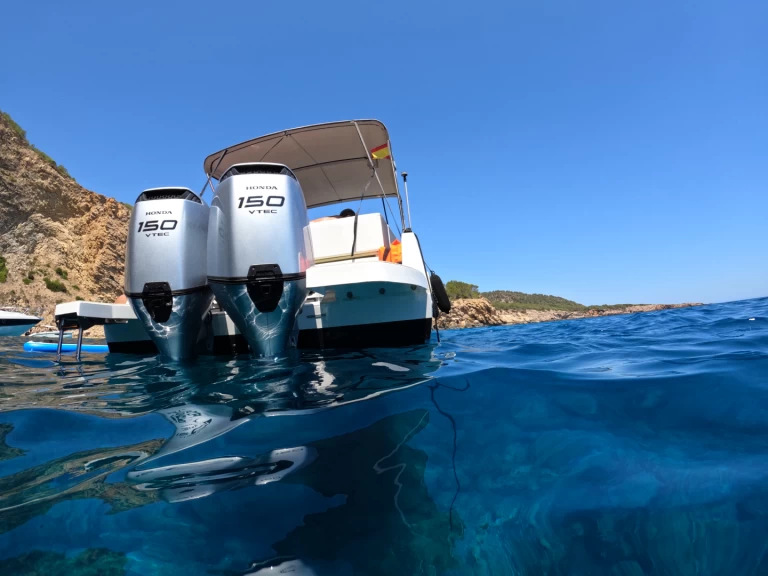Zephyr Zephyr 800 charter bareboat or skippered in  Santa Eulària des Riu