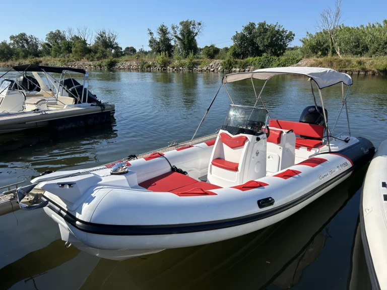 Hire RIB Ranieri with a boat licence