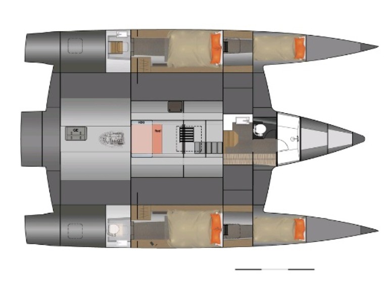 Hire Catamaran Neel with a boat licence