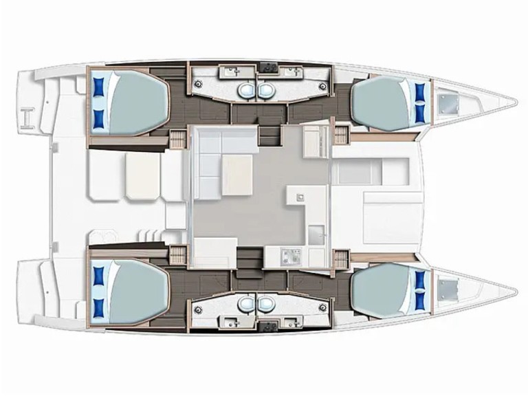 Catamaran to hire Raiatea at the best price