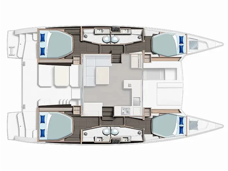 Catamaran to hire Raiatea at the best price