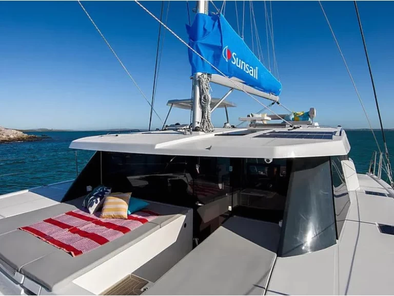 Leopard Leopard 42 charter bareboat or skippered in  Raiatea