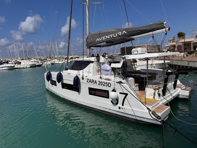 Hire Catamaran with or without skipper Aventura Capo d'Orlando