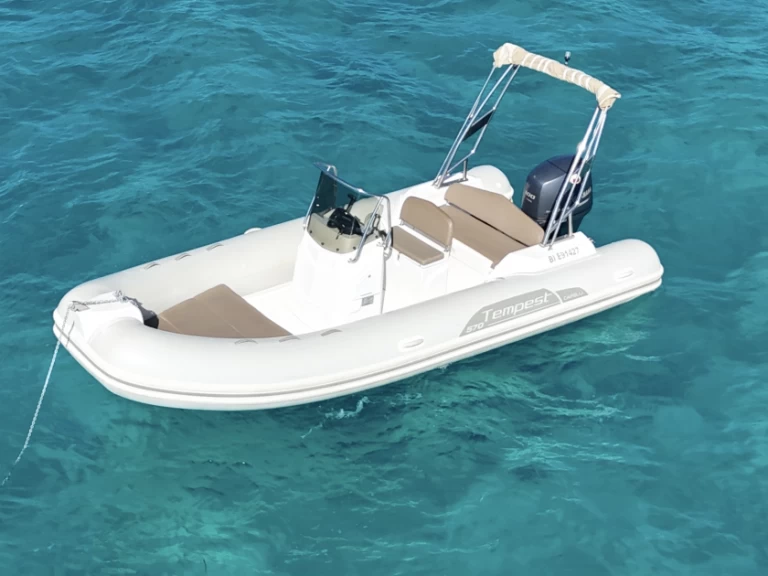 Capelli Tempest 570 Luxe charter bareboat or skippered in  Port Saint Florent