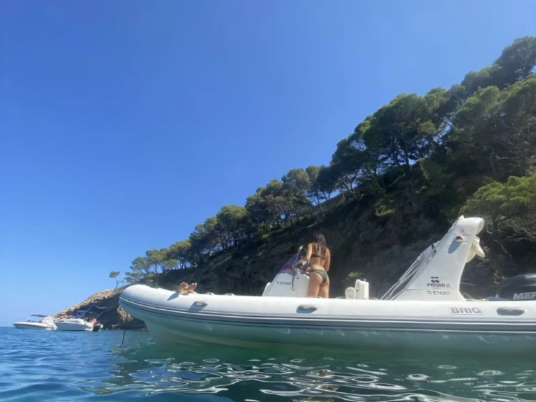 Hire RIB Brig with a boat licence