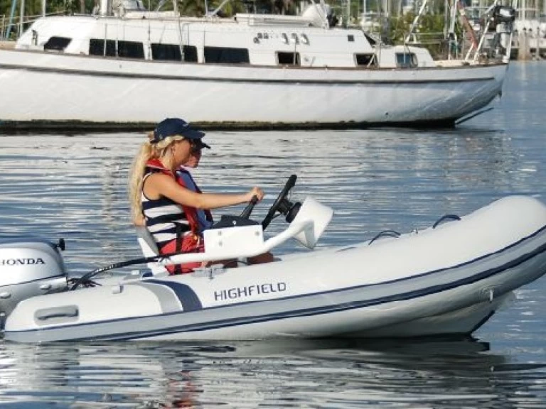 Hire RIB with or without skipper Highfield Sanguinet