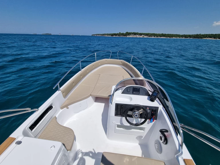 Marinello Eden 22 charter bareboat or skippered in  Funtana-Fontane