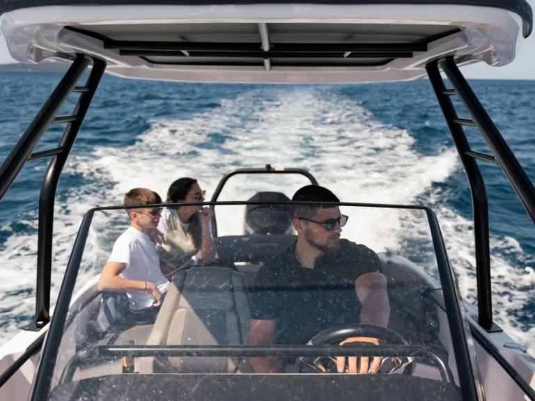 Axopar 22 T-TOP charter bareboat or skippered in  Zadar