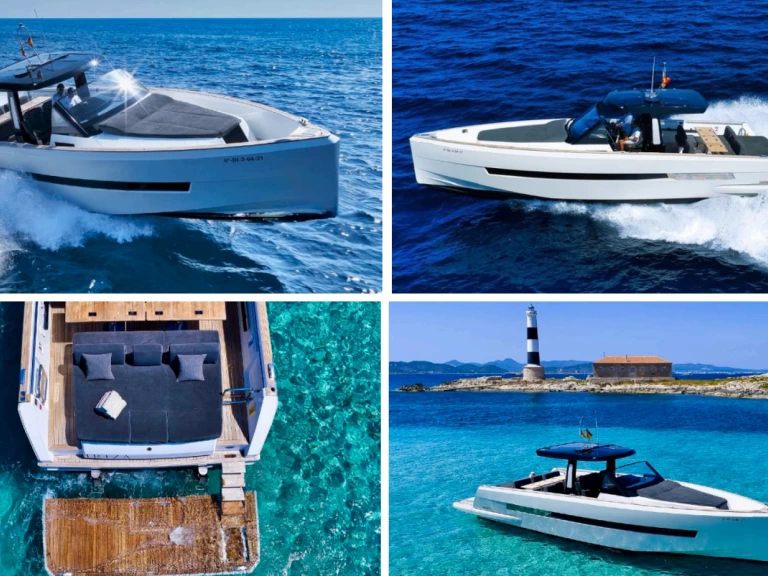 Fjord Fjord 44 Open charter bareboat or skippered in  Ibiza Town