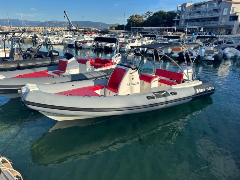 MAR SEA MARSEA 650 charter bareboat or skippered in  Porto Pollo