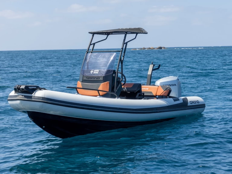 Hire RIB Grand Boats with a boat licence