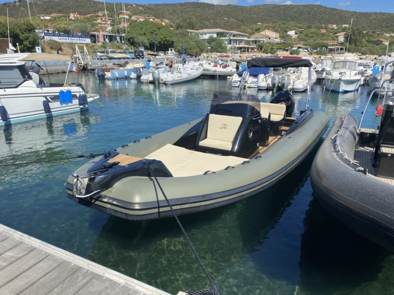RIB hire in Porto Pollo - Fanale marine  ALTAGNA 800