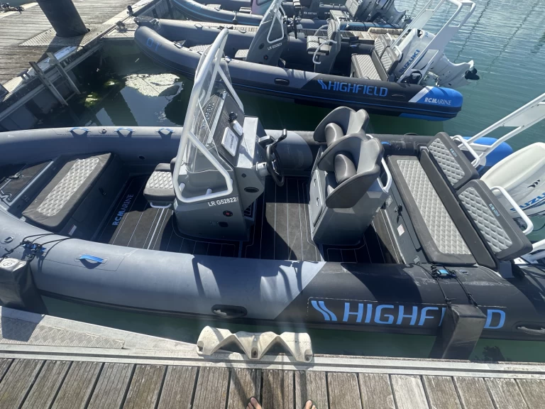 Hire RIB with or without skipper Highfield La Rochelle