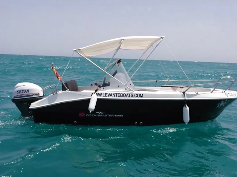 Ocean Master OCEAN MASTER 470 WA charter bareboat or skippered in  Torrevieja