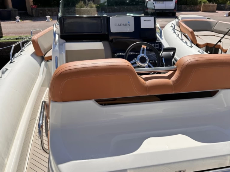 Zodiac Medline 9 charter bareboat or skippered in  Port Grimaud