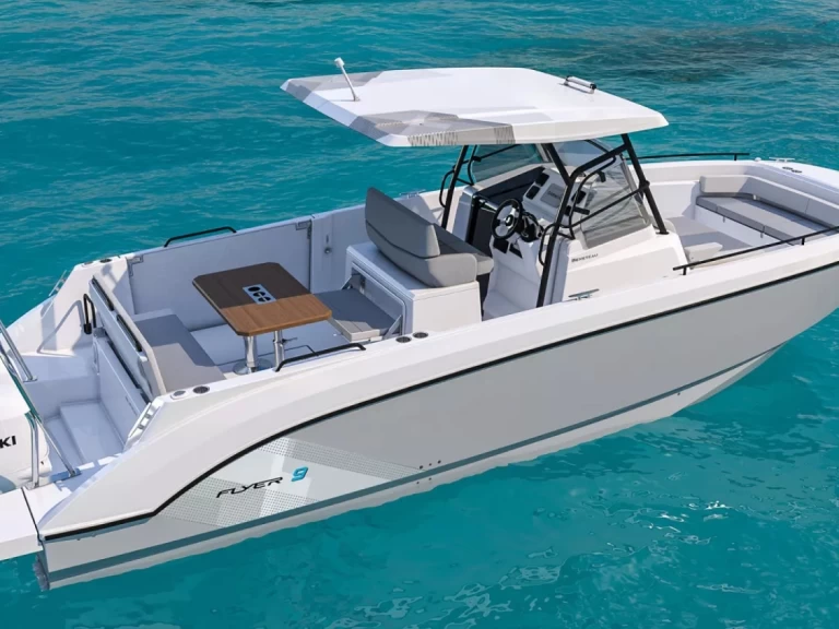 Bénéteau Flyer 9 charter bareboat or skippered in  Saint-Raphaël