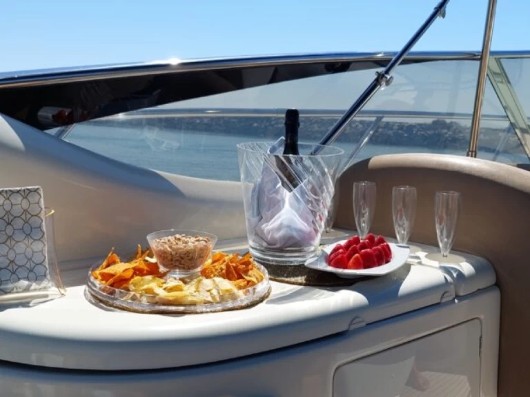 Cranchi Endurance 39 charter bareboat or skippered in  Saint-Raphaël