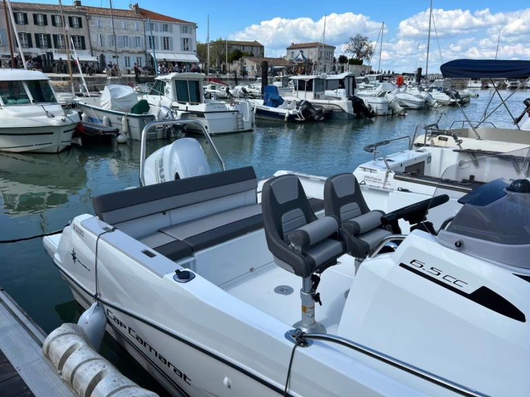 Jeanneau Cap Camarat 7.5 CC Serie 3 charter bareboat or skippered in  La Flotte