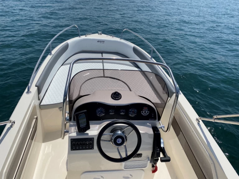 Eolo Eolo 570 Open charter bareboat or skippered in  Funtana-Fontane