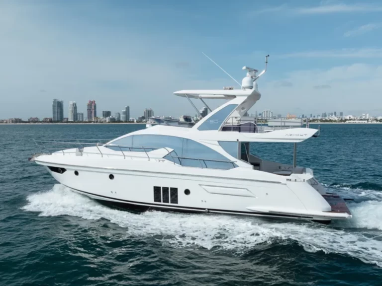 Yacht hire Miami cheap Azimut 50 Fly