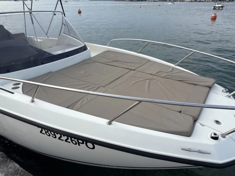 Quicksilver Activ 675 Sundeck charter bareboat or skippered in  Porec Ferry Port