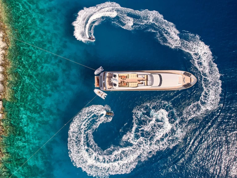 Cantieri di Pisa, Italy KINTARO charter bareboat or skippered in  Athens