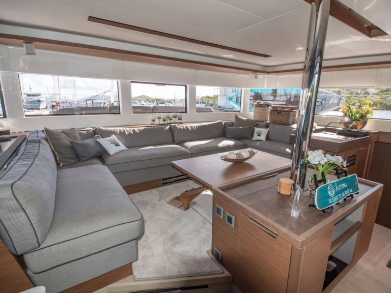 Lagoon KARMA charter bareboat or skippered in  Tortola