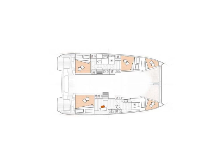 Hire Catamaran with or without skipper Excess Préveza