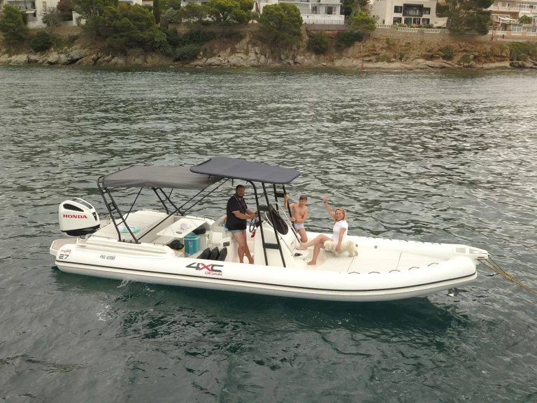 Hire RIB with or without skipper 4XC Roses
