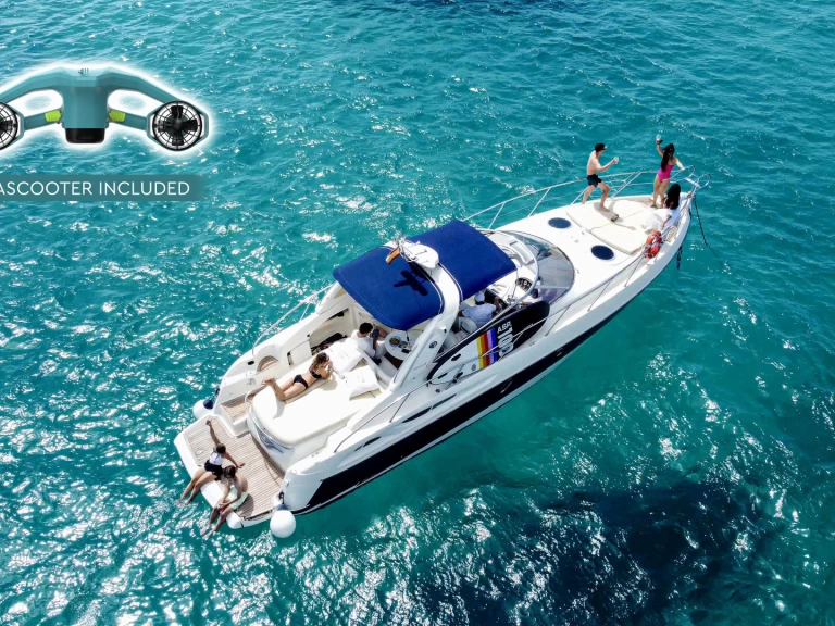 Cranchi Endurance 41 charter bareboat or skippered in  Palma de Mallorca