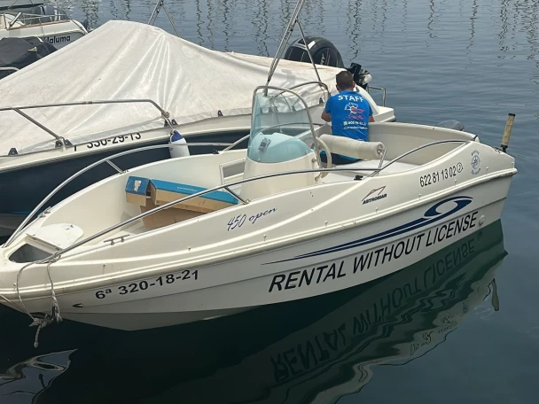 Motorboat hire in Aguadulce - Astromar 450