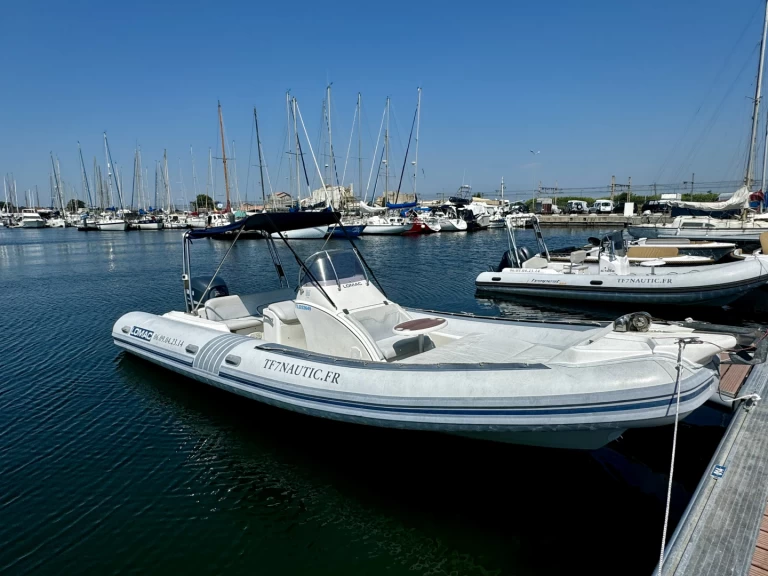 Hire RIB with or without skipper Lomac Sète