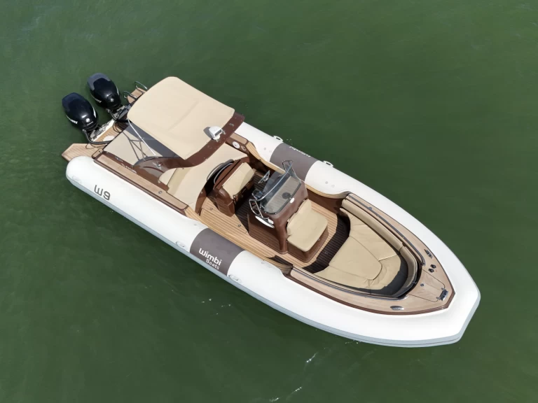 Wimbi Boats W9 charter bareboat or skippered in  Lège-Cap-Ferret