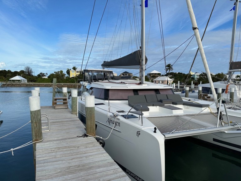 Catamaran hire in Annapolis - Fountaine Pajot Aura 51