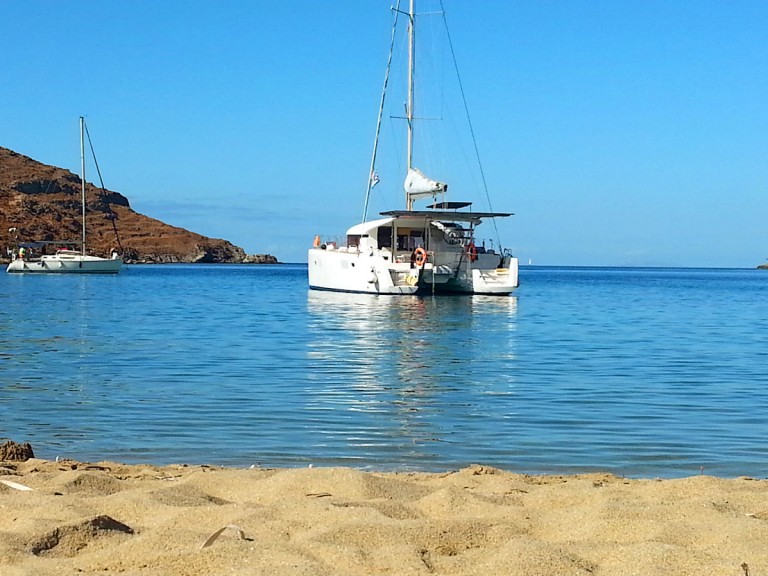 Lagoon Lagoon 39 charter bareboat or skippered in  Néa Péramos