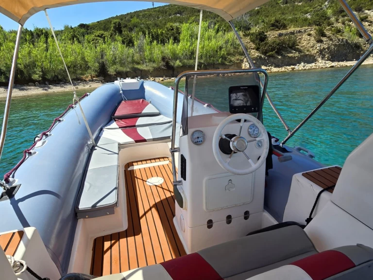 Novomar NM630 charter bareboat or skippered in  Novalja