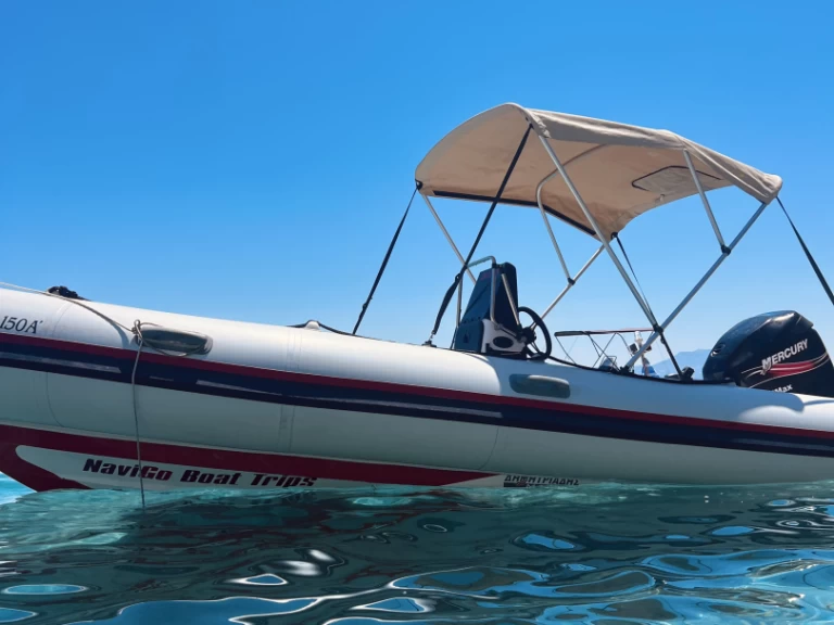 Hire RIB Hnc with a boat licence