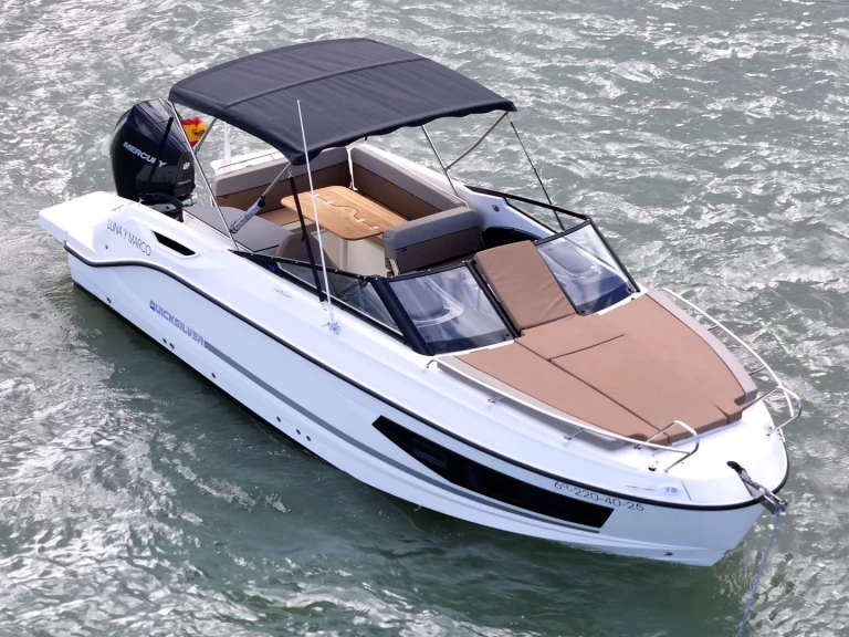 Motorboat hire in Altea - Quicksilver Activ 755 Cruiser