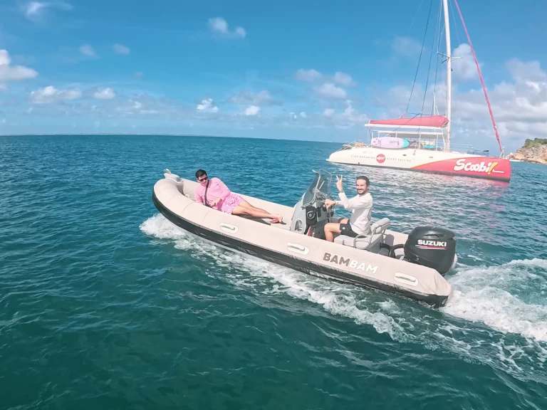 Hire RIB 3D Tender with a boat licence