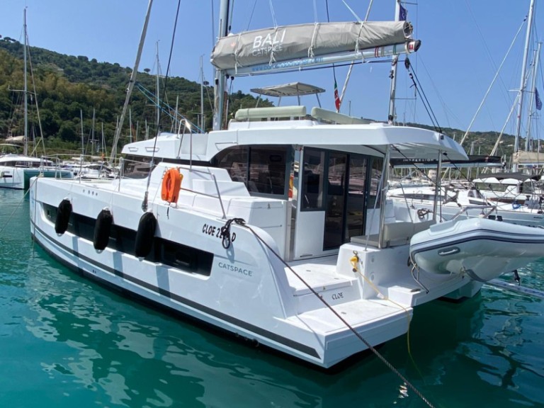 Bali Bali Catspace 2025 charter bareboat or skippered in  Capo d'Orlando