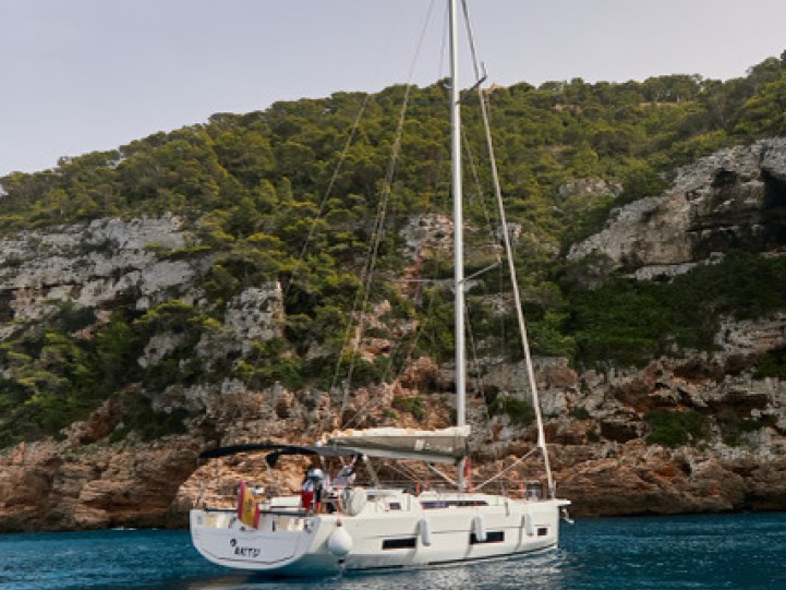Dufour Dufour 470 charter bareboat or skippered in  Sant Antoni de Portmany