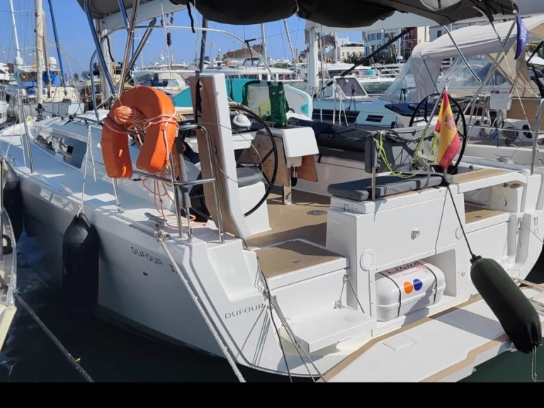 Dufour Dufour 37 charter bareboat or skippered in  Sant Antoni de Portmany