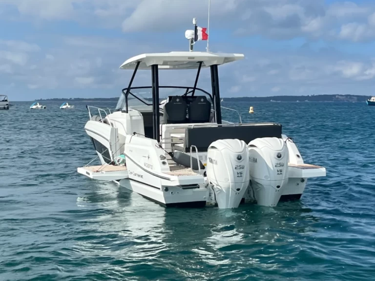 Jeanneau Cap Camarat 9.0 WA Série 2 charter bareboat or skippered in  Golfe-Juan