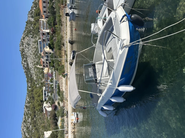 Cantiere Nautico Speedy Cayman 585 charter bareboat or skippered in  Trogir