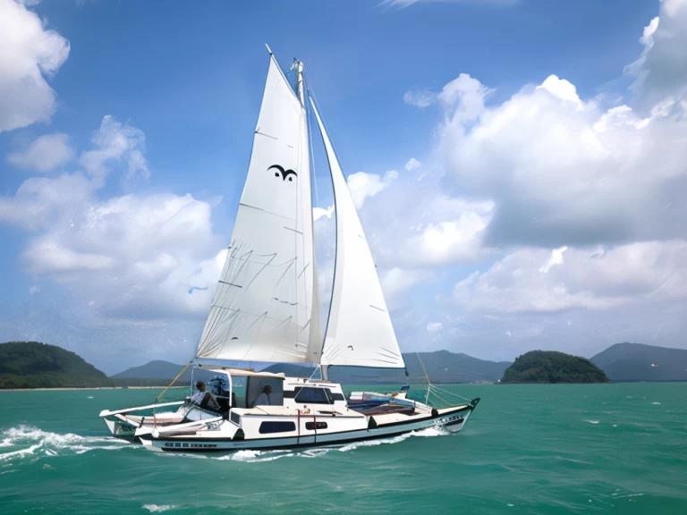 Hire Catamaran with or without skipper Wharram Mueang Phuket