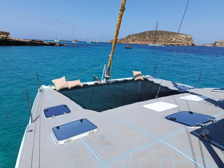 Multicap-Caraibes Punch 1200 charter bareboat or skippered in  Sant Antoni de Portmany