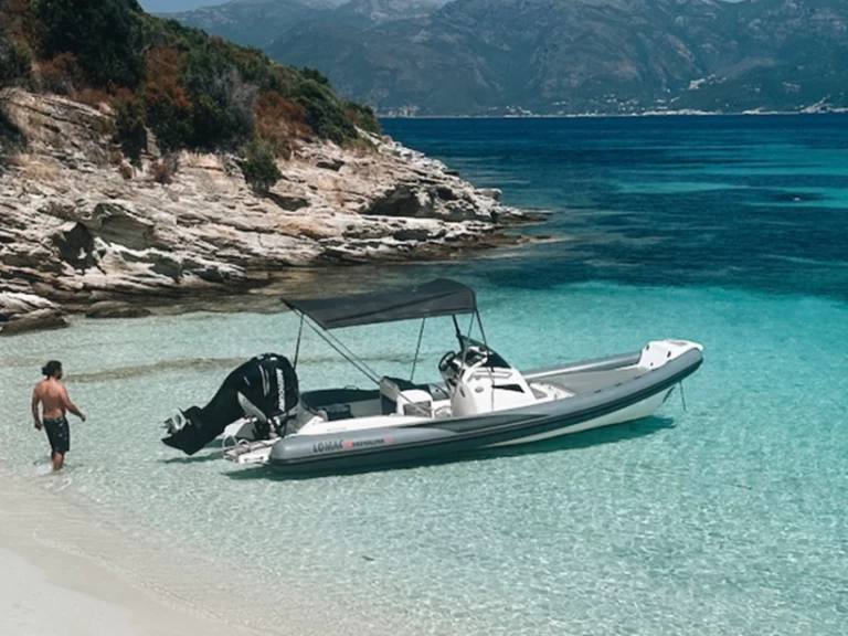 RIB hire in Saint-Florent - Lomac Adrenalina 7.5
